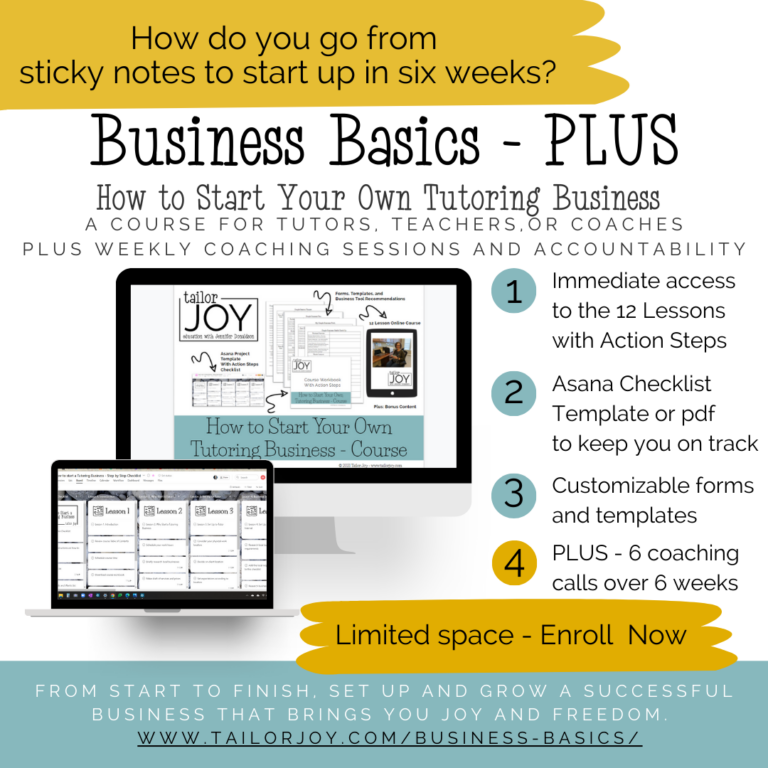 business basics plus coaching and accountability