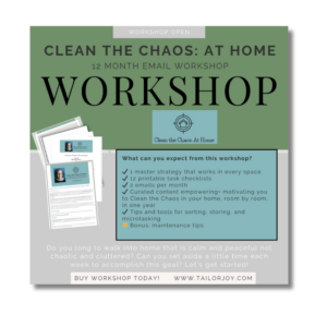 decluttering workshop