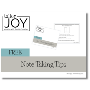 free note taking tips